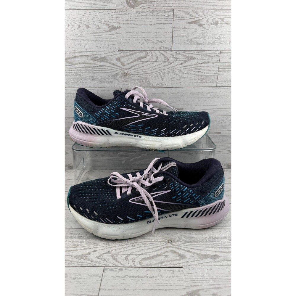Brooks Glycerin GTS 2 1203701B499 Blue 9.5B Womens Sneakers Running Shoes #967